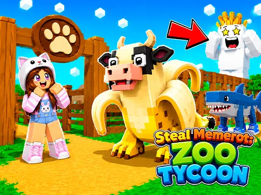 Steal Memerot: Zoo Tycoon Cover